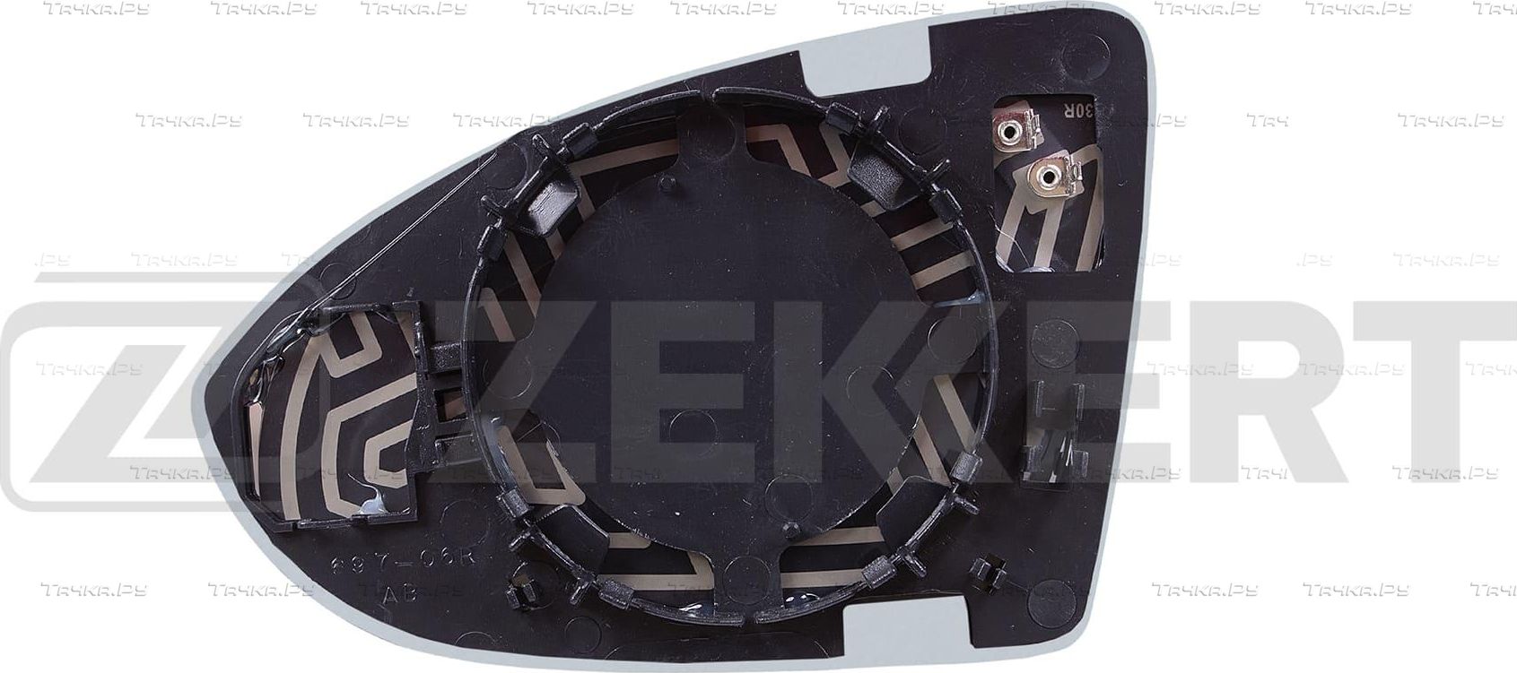 Зеркальное стекло бокового зеркала Zekkert. Артикул SP-1164