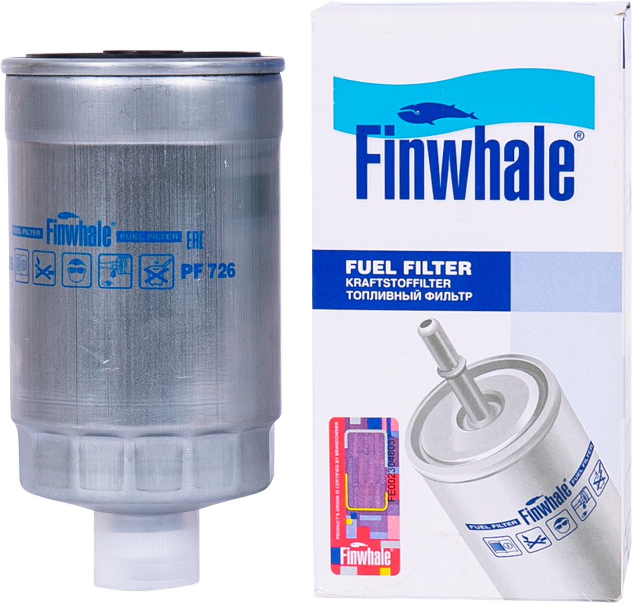 Топливный фильтр Finwhale. Артикул PF726