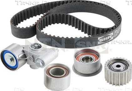 Ремень ГРМ с роликами (комплект) NTN / SNR для Subaru Impreza I 1995-2000. Артикул KD481.04
