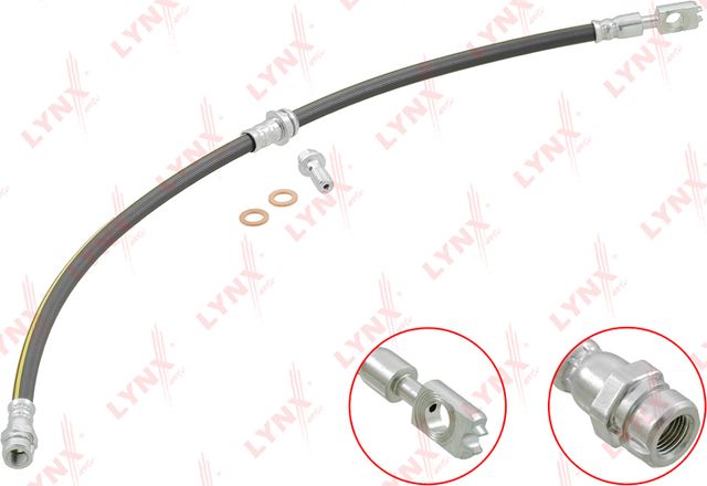 Тормозной шланг LYNXauto для Audi Q3 I (8U) 2011-2018. Артикул BL-3193