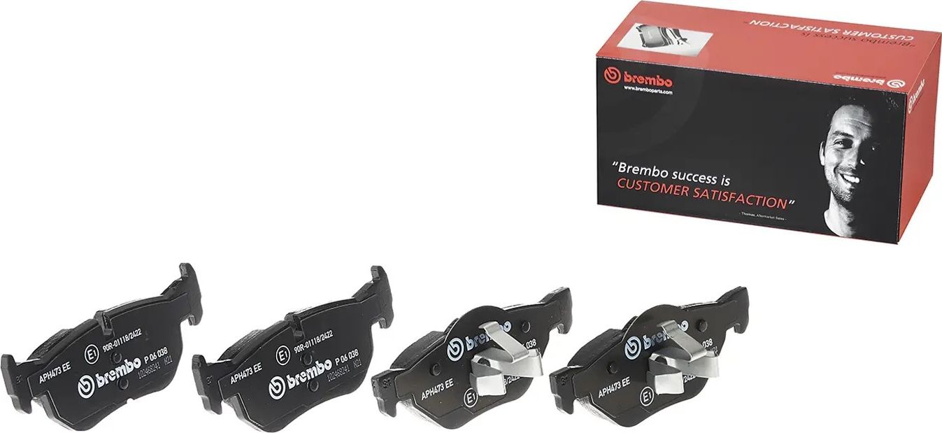 Тормозные колодки Brembo задние для BMW X1 I (E84) 2009-2015. Артикул P 06 038