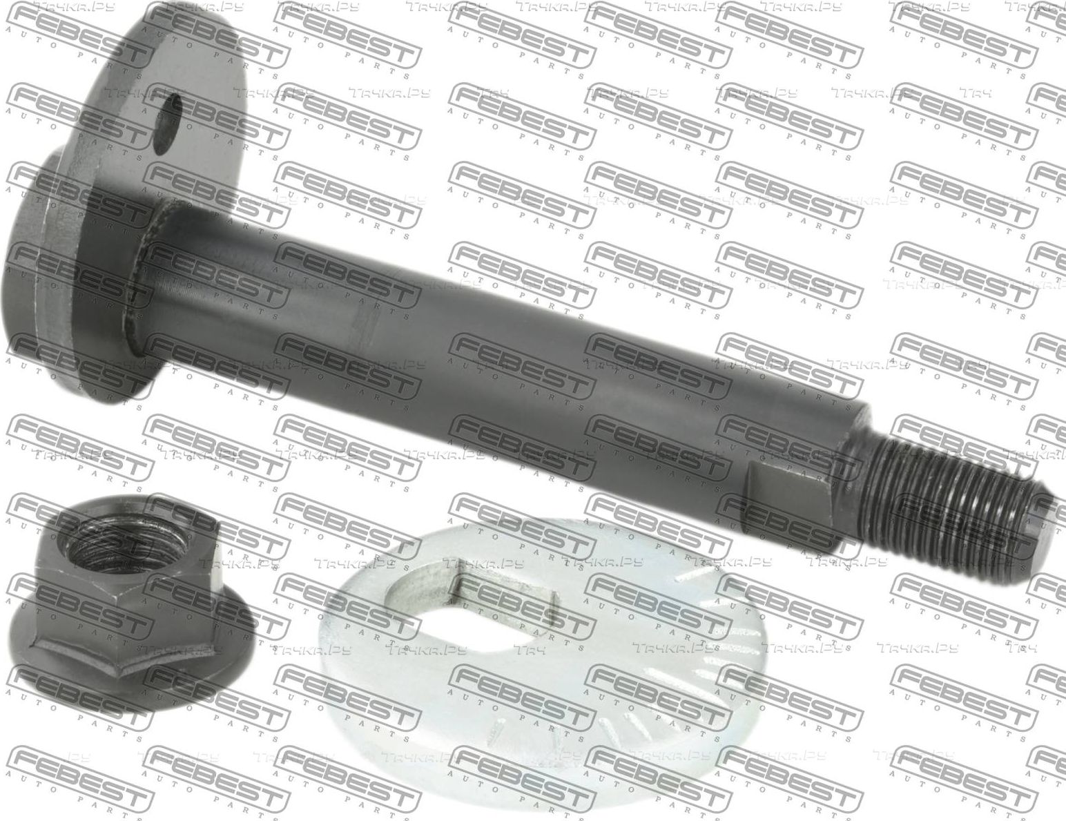 Болт развальный Febest для Mitsubishi L200 V 2014-2026. Артикул 0429-009-KIT