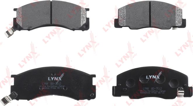 Тормозные колодки LYNXauto. Артикул BD-7512
