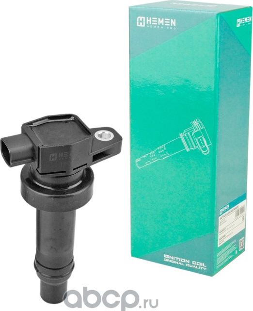 Катушка зажигания Hyundai Solaris 10-, Elantra 11-, i30 07-, i20, Creta 16-, Kia (Hemen). Артикул HIC022