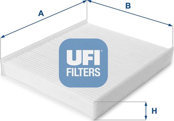 Салонный фильтр UFI. Артикул 53.190.00