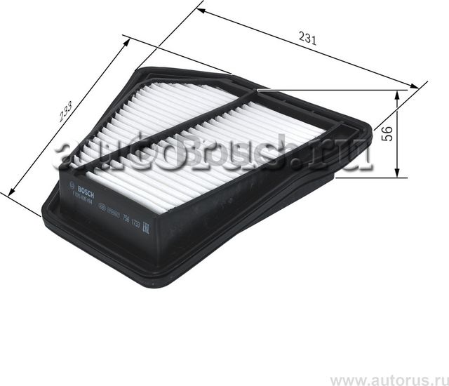 Фильтр воздушный (Bosch). Артикул F026400494