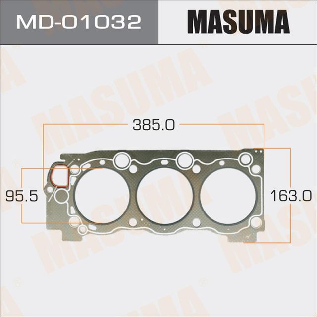 Прокладка ГБЦ Masuma. Артикул MD-01032
