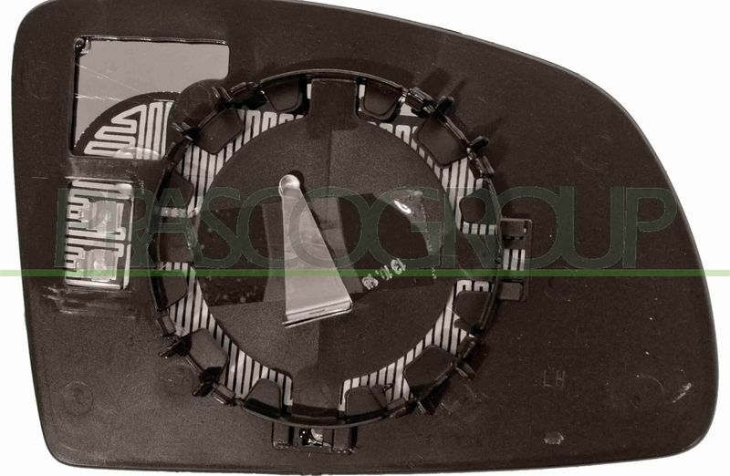 Зеркальное стекло бокового зеркала Prasco. Артикул OP3507504