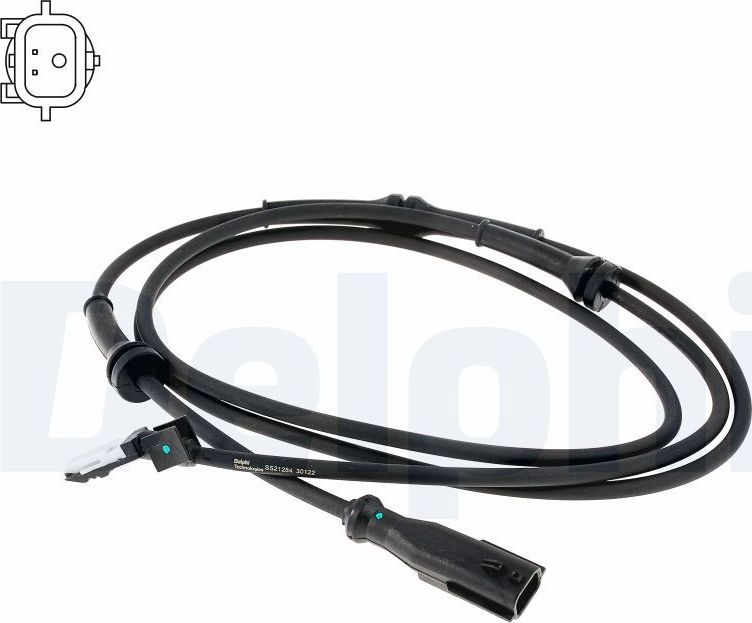 Датчик ABS Delphi. Артикул SS21284-12B1