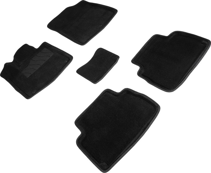 Коврики 3D Seintex для салона Hyundai Santa Fe IV (5 мест) рестайлинг 2020-2026. Артикул 96338