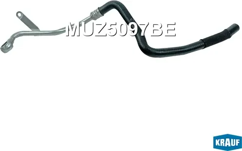 Маслопровод турбокомпрессора (Krauf). Артикул MUZ5097BE