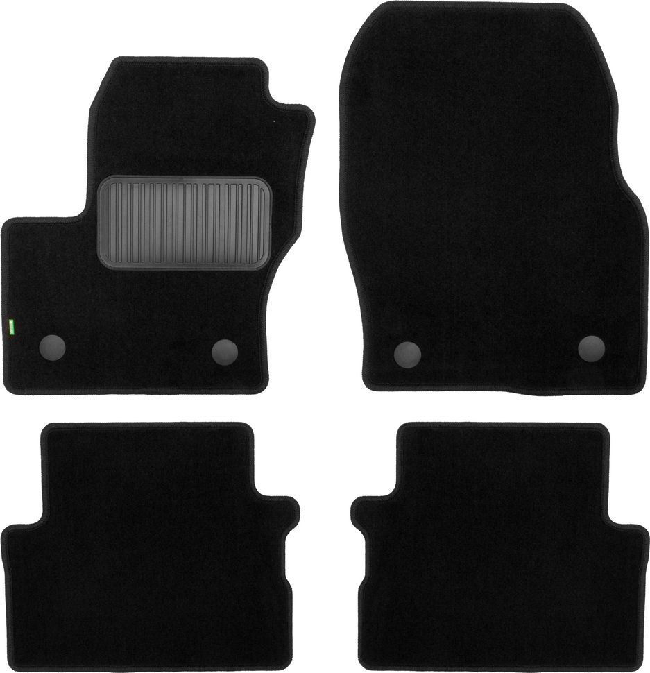 Коврики Klever Standard для салона Ford Kuga II рестайлинг кроссовер 2016-2026. Артикул KLEVER02168001210kh