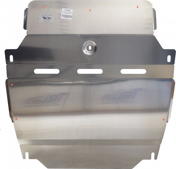 Защита алюминиевая АВС-Дизайн для радиатора, картера, КПП SsangYong Actyon II 2010-2026. Артикул 29.04ABC