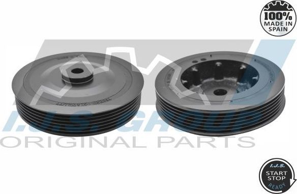 Шкив коленвала IJS Group для Renault 19 II 1992-1995. Артикул 17-1001