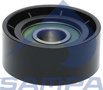 Направляющий (ведущий) ролик приводного поликлинового ремня Sampa. Артикул 039.128