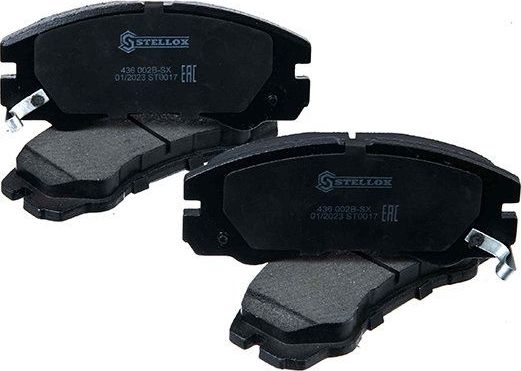 Тормозные колодки Stellox. Артикул 1638 000B-SX