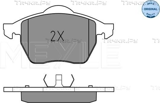 Тормозные колодки Meyle Original передние для Ford Galaxy II 2007-2015. Артикул 025 218 4819