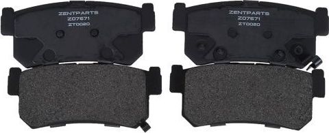 Тормозные колодки Zentparts. Артикул Z07671