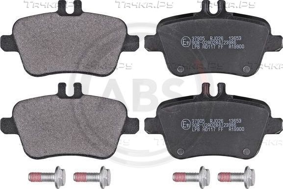 Тормозные колодки ABS. Артикул 37905
