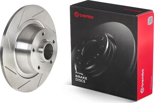 Тормозной диск Brembo PRIME LINE - With Bearing Kit для Renault Megane III 2008-2016. Артикул 08.A753.47