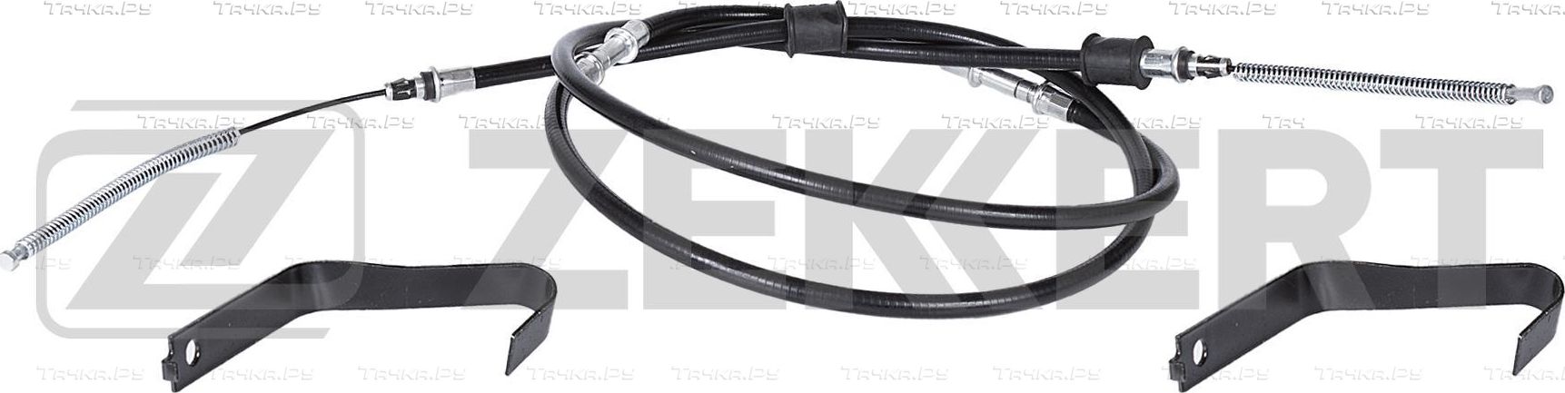 Трос ручника (тросик ручного тормоза) Zekkert. Артикул BZ-1216