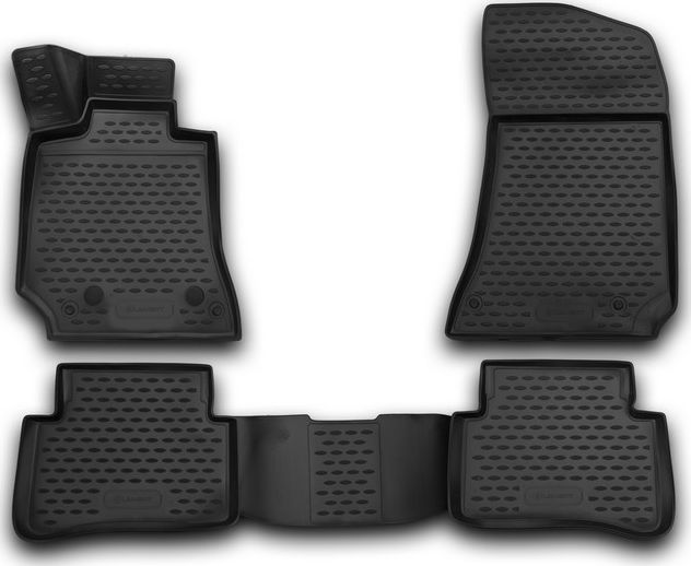 Коврики Element 3D для салона Mercedes-Benz E-Class W212 седан 2013-2016. Артикул NLC.3D.34.42.210k