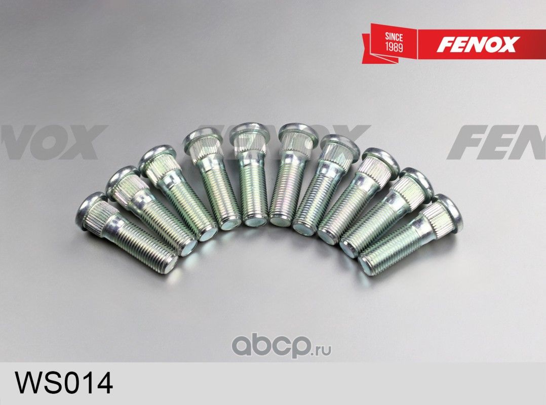 Шпилька ступицы INFINITI/NISSAN/SUBARU UNIVERSAL BY SIZE M12X1.25 (Fenox). Артикул WS014