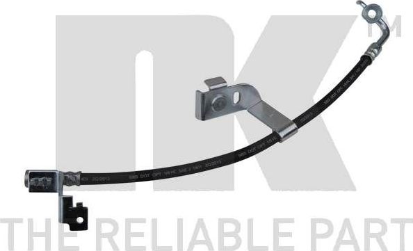 Тормозной шланг NK для Ford Escort V 1990-1995. Артикул 8525107