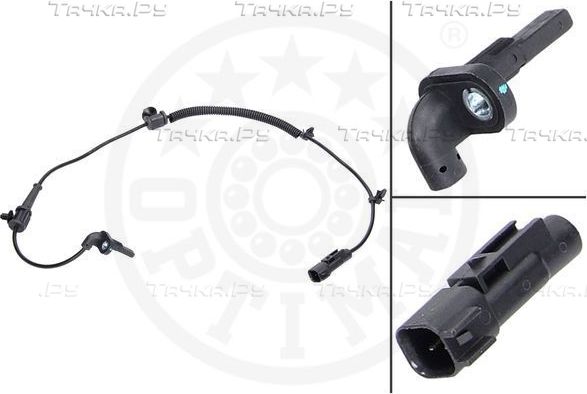 Датчик ABS Optimal задний правый/левый для Saab 9-5 II 2010-2012. Артикул 06-S352