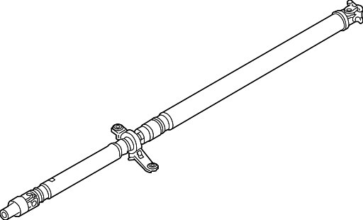 Карданый вал Mitsubishi. Артикул 3401A574