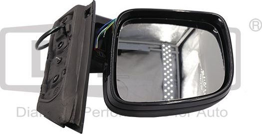 Зеркало боковое DPA левое для Volkswagen Multivan T5 2003-2015. Артикул 88571606402