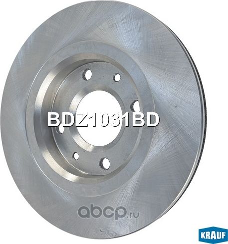 Диск тормозной Krauf. Артикул BDZ1031BD