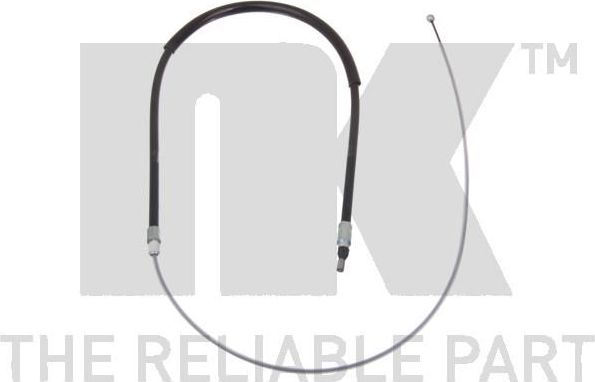 Трос ручника (тросик ручного тормоза) NK. Артикул 901547