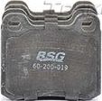 Тормозные колодки BSG. Артикул BSG 60-200-019