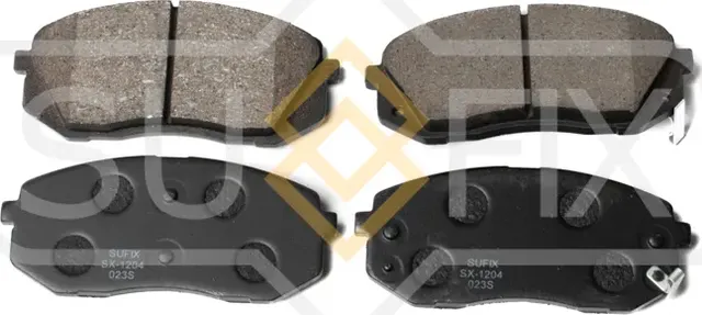 Колодки тормозные дисковые передние правые/левые HYUNDAI i40 I (VF) 2012 (Sufix). Артикул SX1204