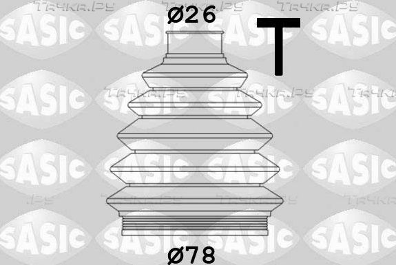 Пыльник ШРУСа наружный Sasic (термопласт) для SEAT Cordoba II 2002-2009. Артикул 1906021