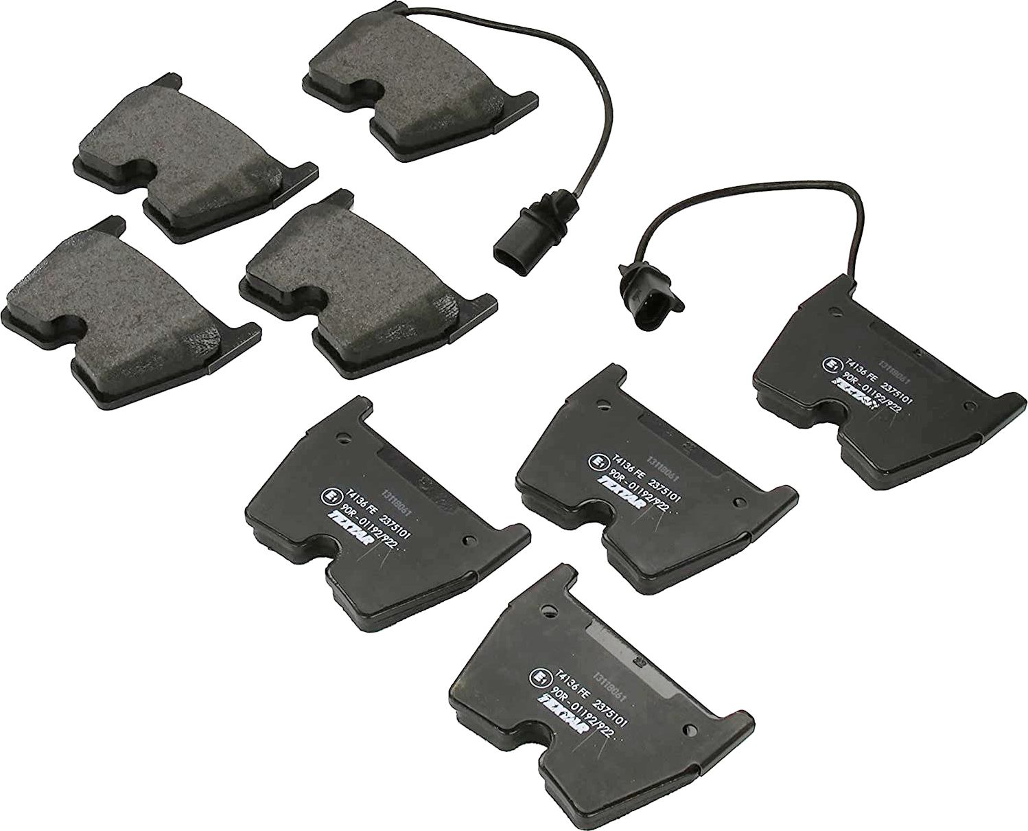 Тормозные колодки Textar Q+. Артикул 2375101