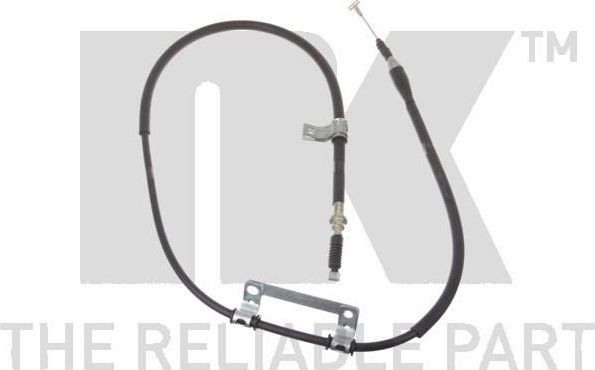 Трос ручника (тросик ручного тормоза) NK задний правый для Mazda MX-6 1992-1997. Артикул 903253