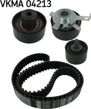 Ремень ГРМ с роликами (комплект) SKF. Артикул VKMA 04213