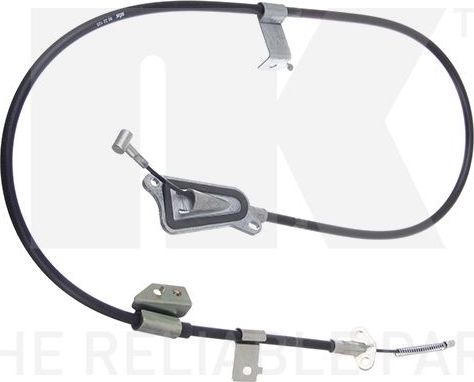 Трос ручника (тросик ручного тормоза) NK. Артикул 9022105