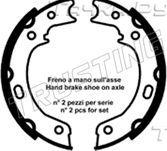 Тормозные колодки (стояночная тормозная система) Trusting для Nissan Cabstar F24M, F24W 2006-2013. Артикул 253.692