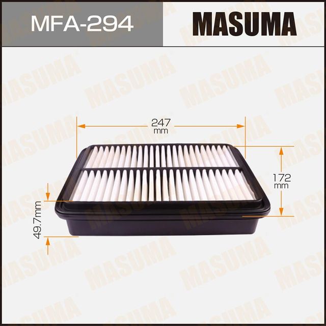 Воздушный фильтр Masuma. Артикул MFA-294