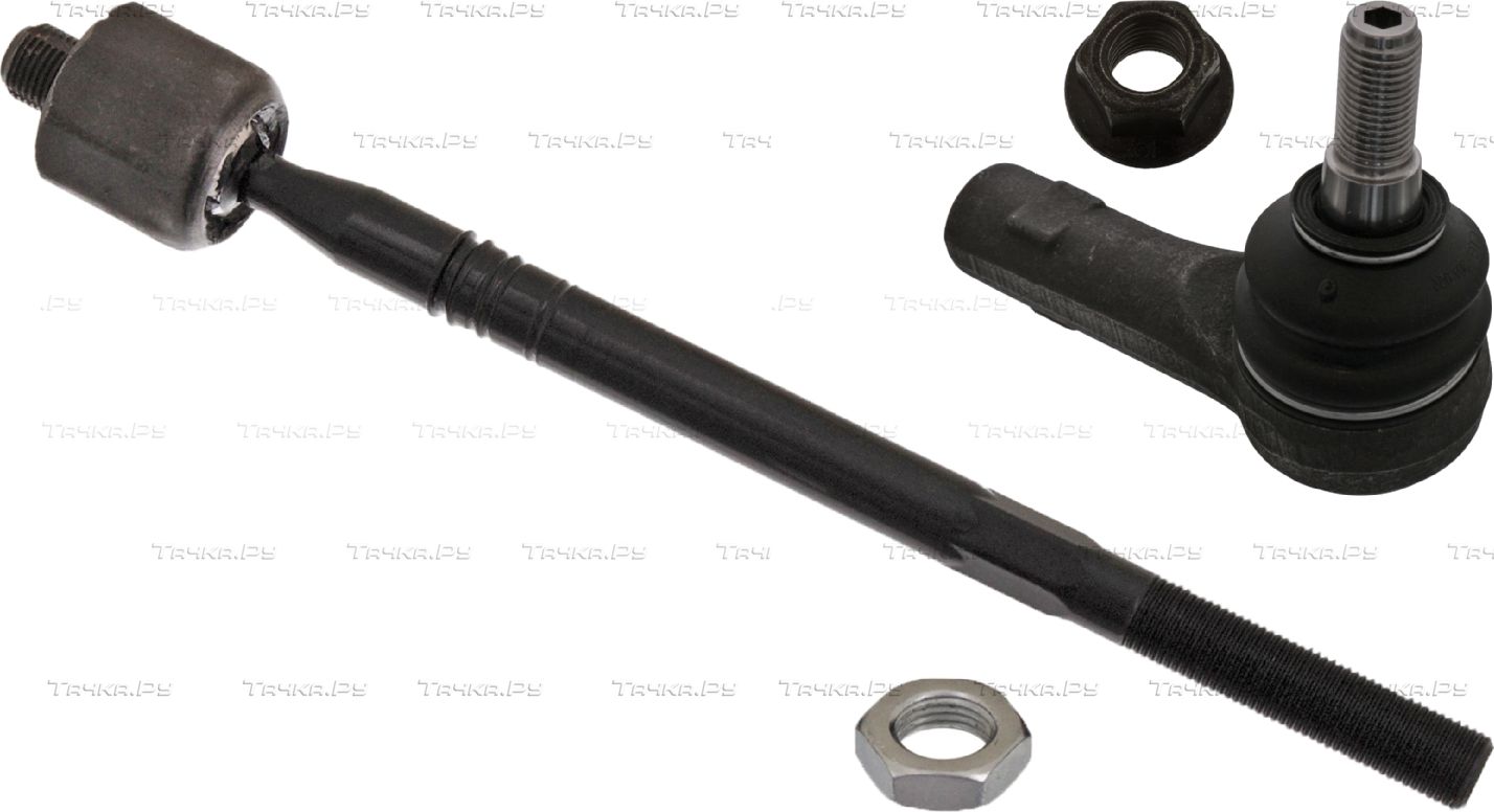 Рулевая тяга поперечная Febi Bilstein ProKit правая для Volkswagen Touareg II 2010-2018. Артикул 37206