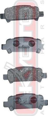 Тормозные колодки Akyoto Packing AKYOTO. Артикул AKD-1282