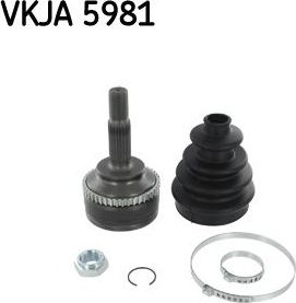 Шрус внутренний (граната) SKF. Артикул VKJA 5981
