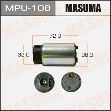 Бензонасос (топливный насос) Masuma для Suzuki Grand Vitara III 2005-2015. Артикул MPU-108
