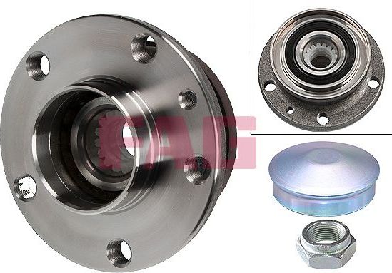 Ступичный подшипник (комплект) Fag задний для Alfa Romeo 156 I 1997-2006. Артикул 713 6063 40