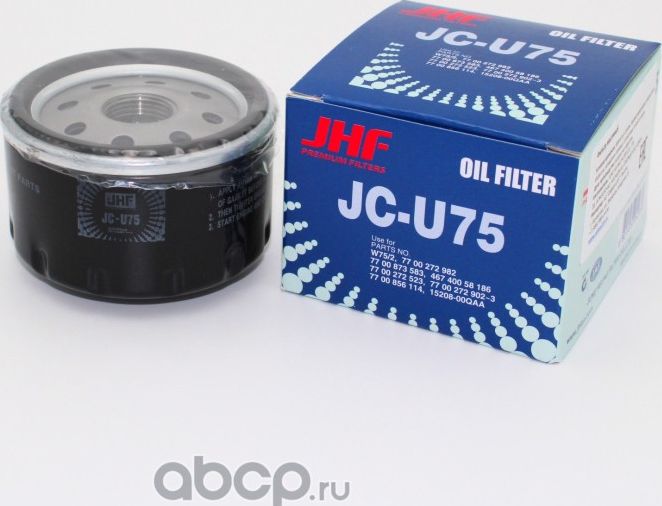 JHF фильтр масл. JC-U75 JHF. Артикул JCU75