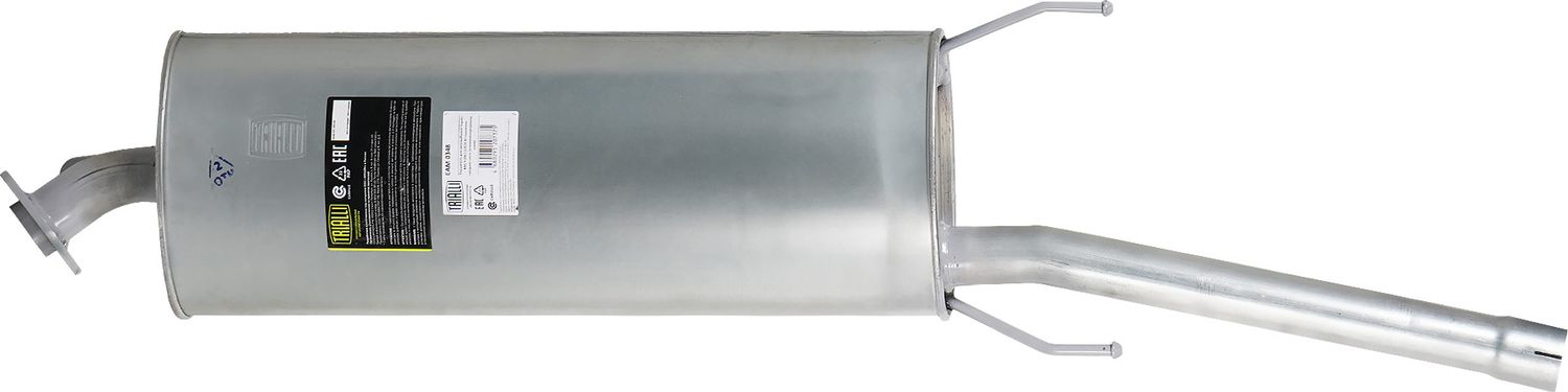 Глушитель Trialli (алюминий / сталь). Артикул EAM 0348