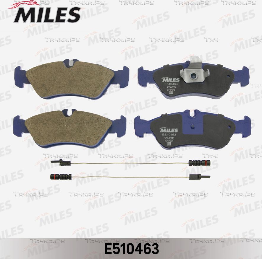 Тормозные колодки Miles (Керамика) для Volkswagen LT II 1996-2006. Артикул E510463